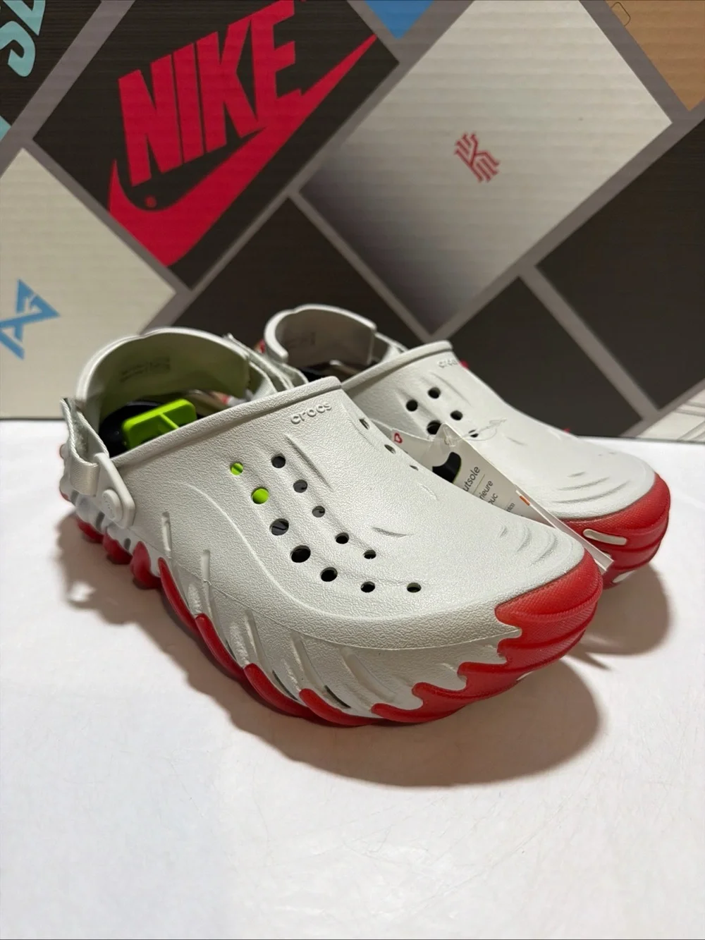 CROCS ECHO ICEY RO CLOG 211458 ATMOSPHERE NWT